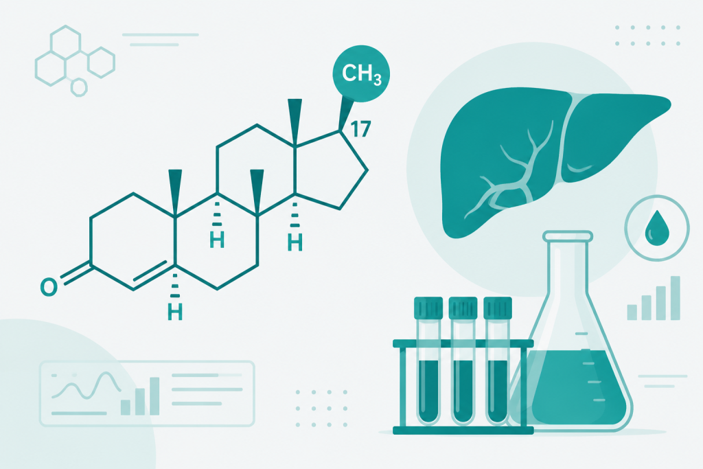 Warum belastet Anavar die Leber? 17-alpha-Alkylierung